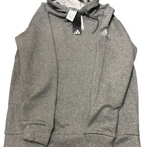 Adidas Men's Heather Gray Hoodie